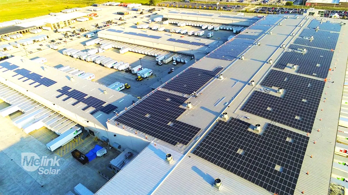 FedEx solar installation