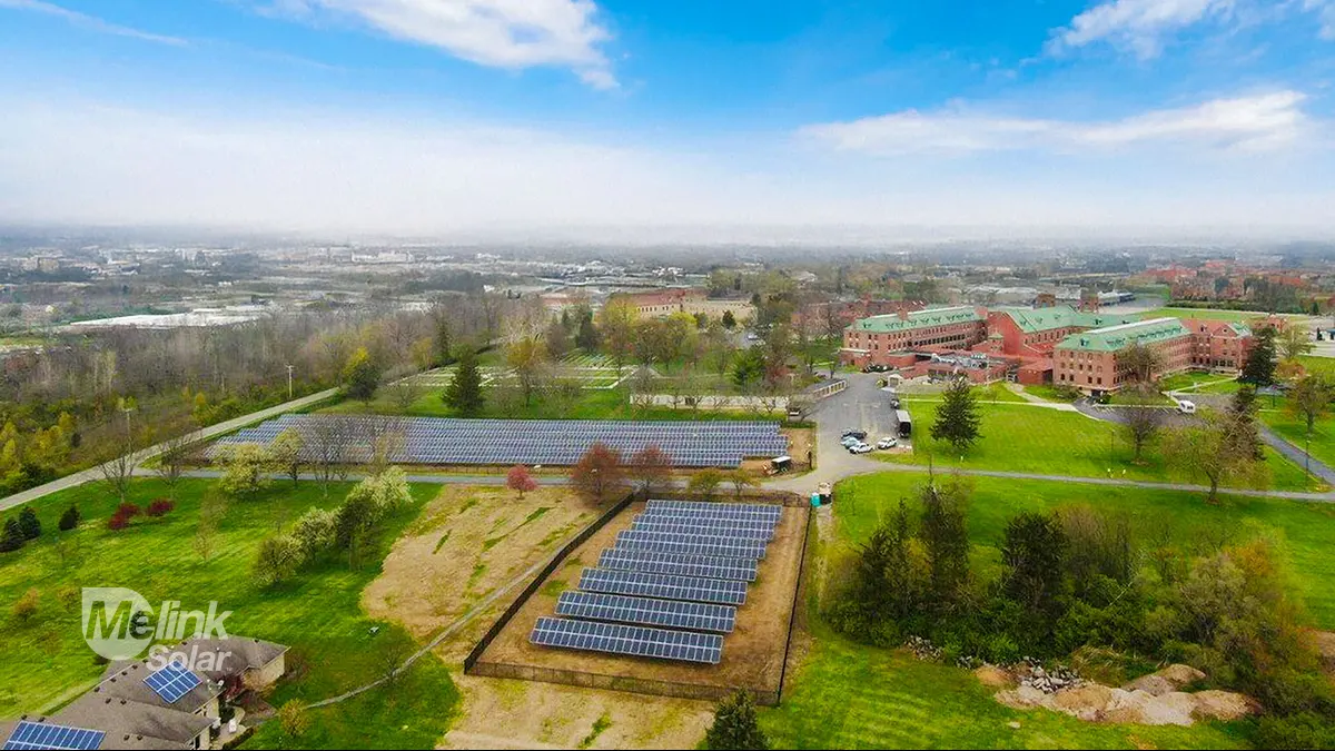 Sisters of the Precious Blood solar installation